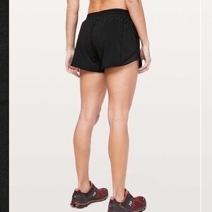 lululemon athletica Black Hotty Hot Shorts